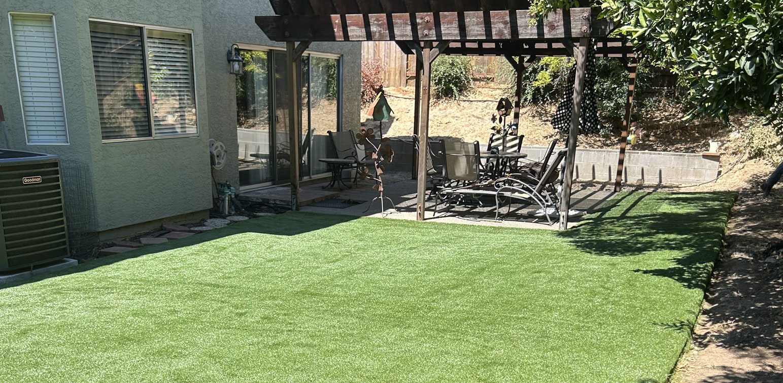 ForeverLawn Sacramento Artificial Grass Folsom Backyard K9 Grass Project