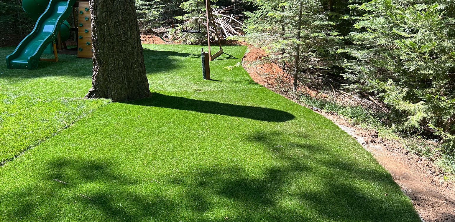 ForeverLawn Sacramento Artificial Grass NC Backyard Project